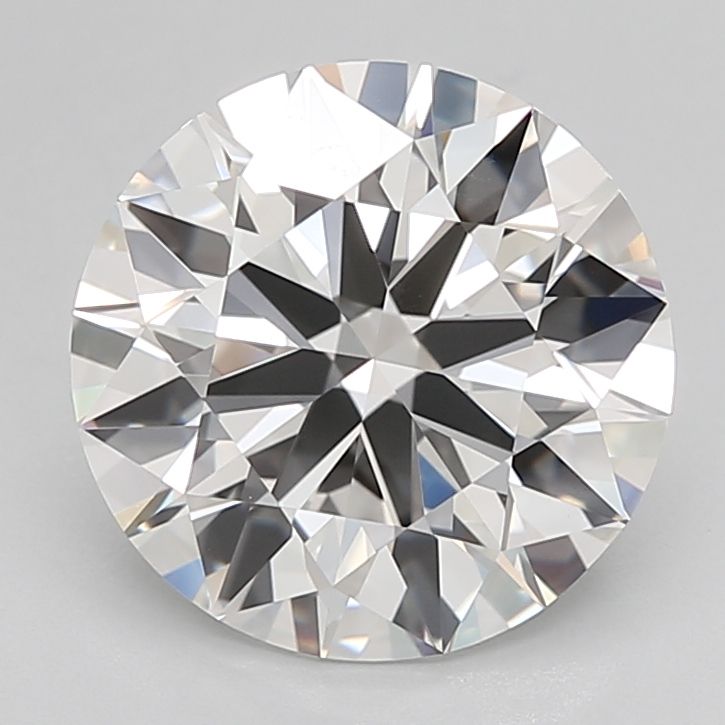 4 Carat F-VVS1 Round Lab Diamond