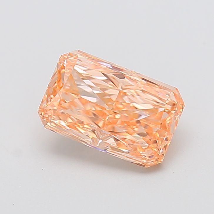 2.52 Carat Radiant Cut Fancy Orange
