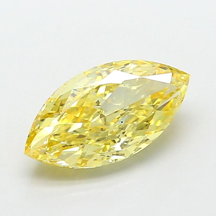 2.01 Carat Marquise Cut Fancy Yellow