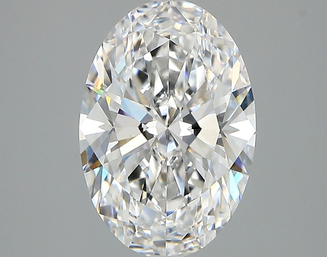 3.00 Carat D-VVS2 Oval Lab Diamond