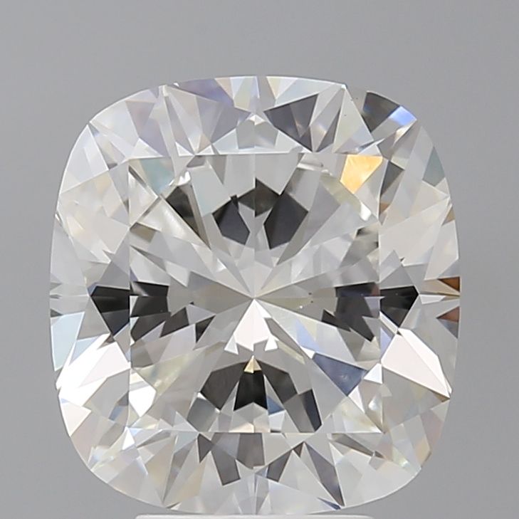5.06 Carat G-VVS2 Cushion Lab Diamond
