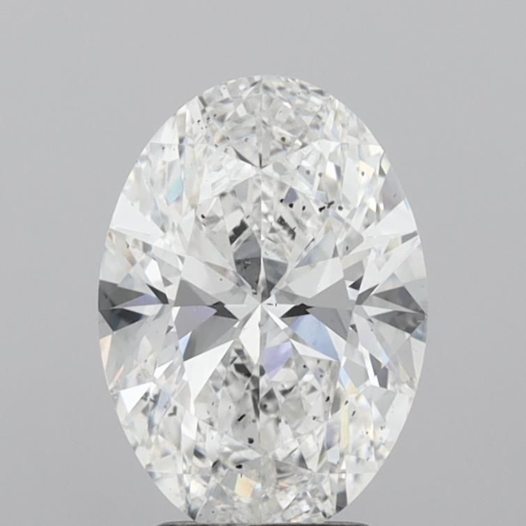 3.01 Carat E-SI1 Oval Lab Diamond