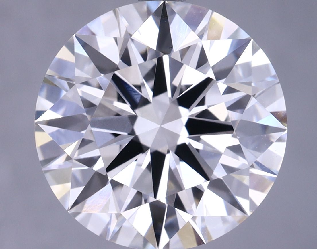 3.86 Carat G-VVS2 Round Lab Diamond