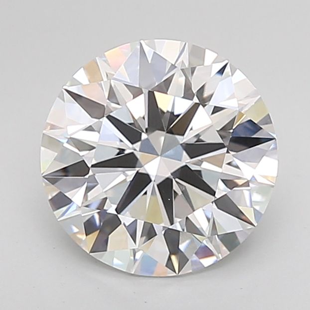 2.82 Carat D-VVS2 Round Lab Diamond