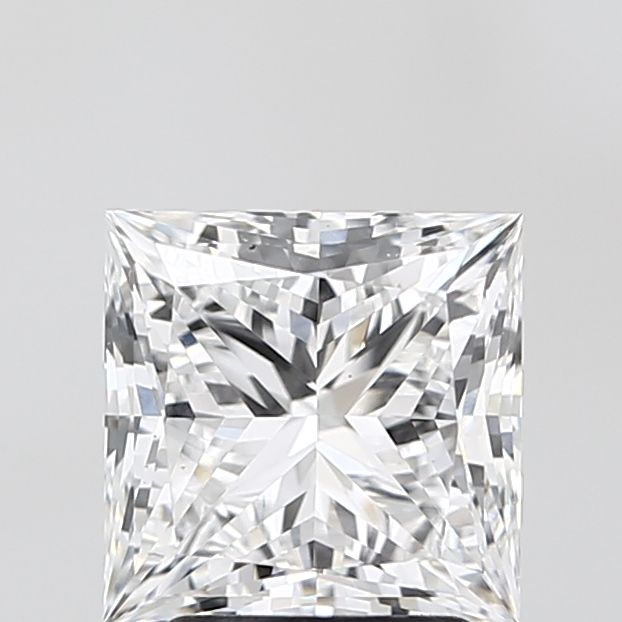 2.60 Carat D-VVS2 Princess Lab Diamond