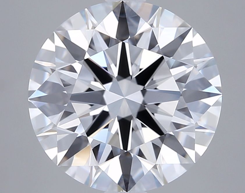 3.02 Carat E-VVS1 Round Lab Diamond