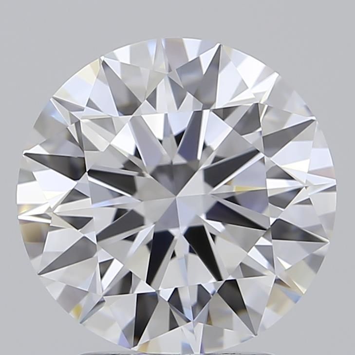 2.46 Carat D-IF Round Lab Diamond