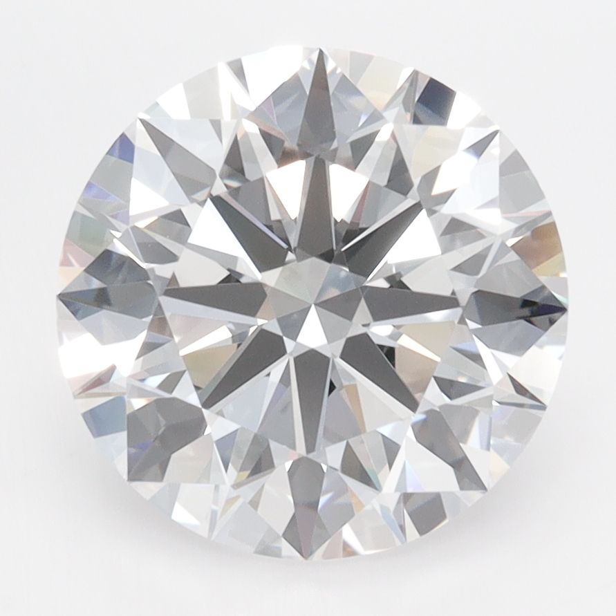 3.95 Carat D-IF Round Lab Diamond