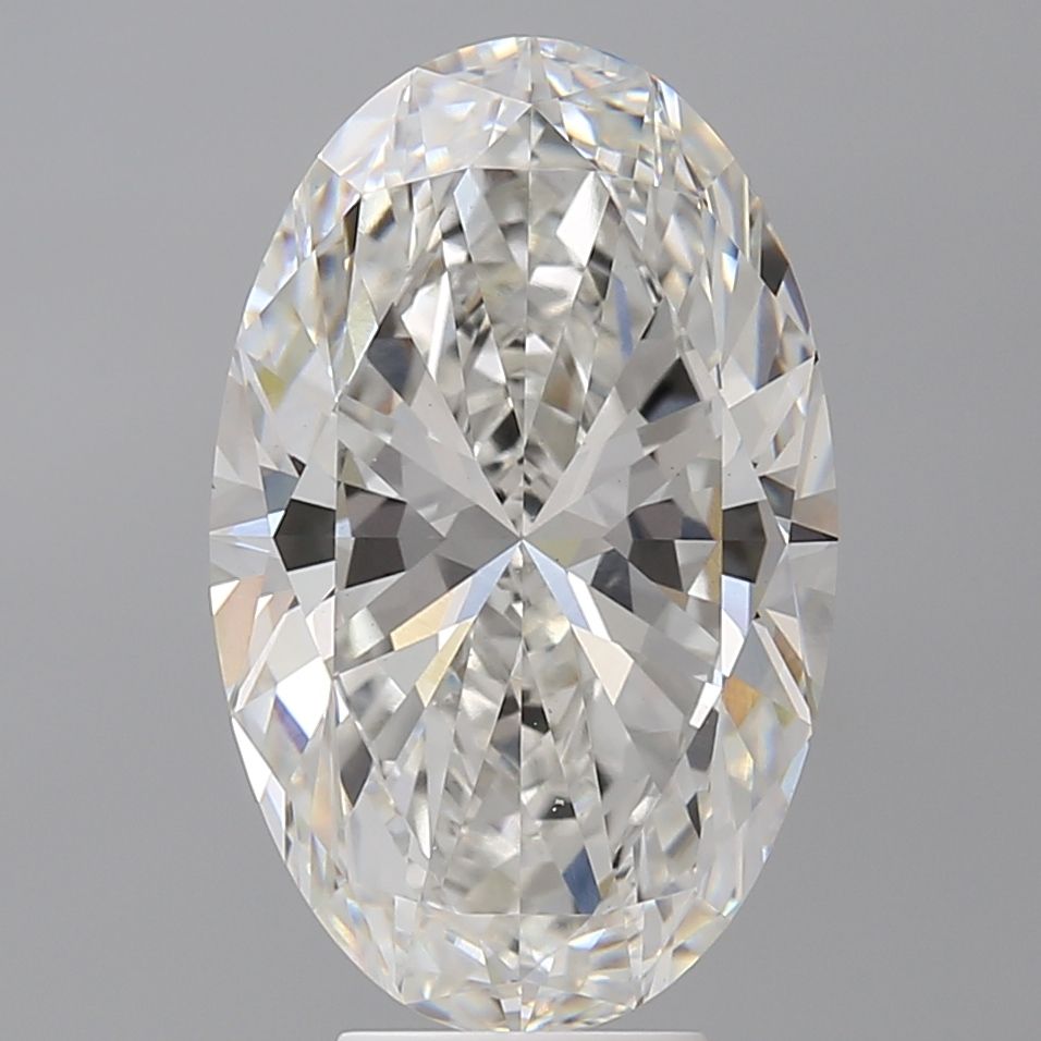 6.60 Carat G-VS1 Oval Lab Diamond