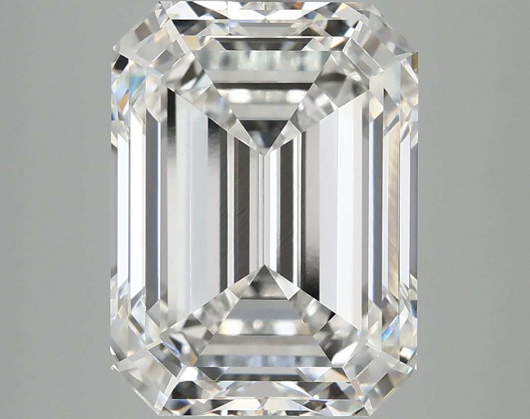 7.44 Carat E-VVS2 Emerald Lab Diamond