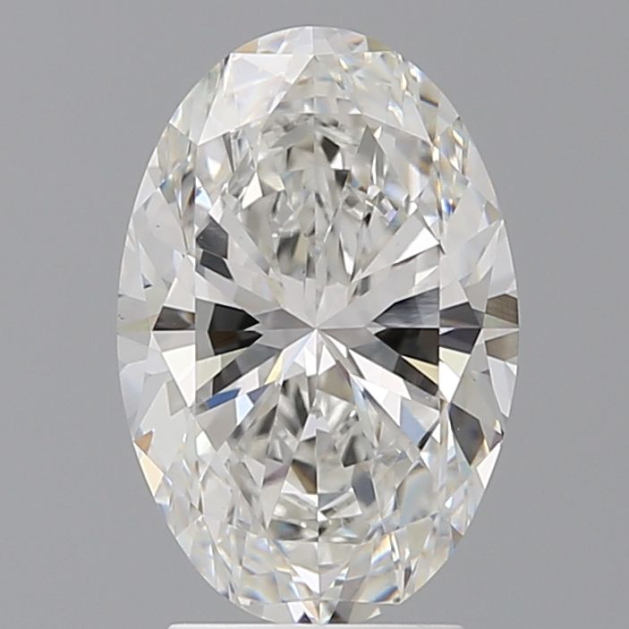 3.07 Carat F-VVS2 Oval Lab Diamond