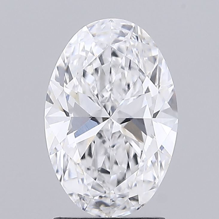 2.00 Carat D-VVS2 Oval Lab Diamond