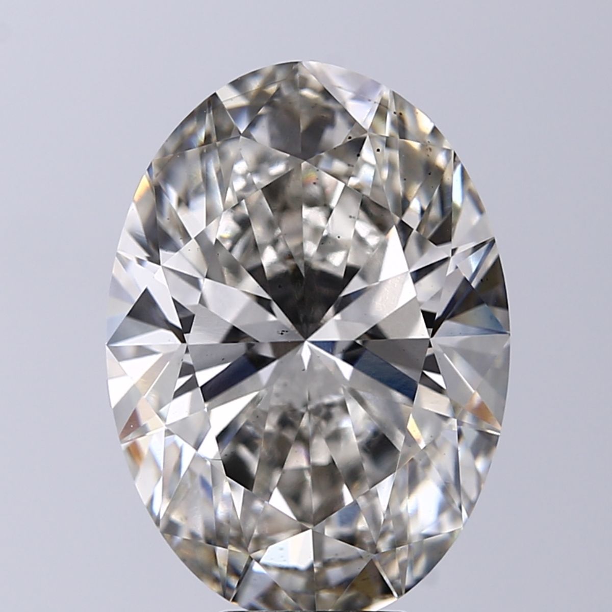 8.05 Carat H-VS2 Oval Lab Diamond