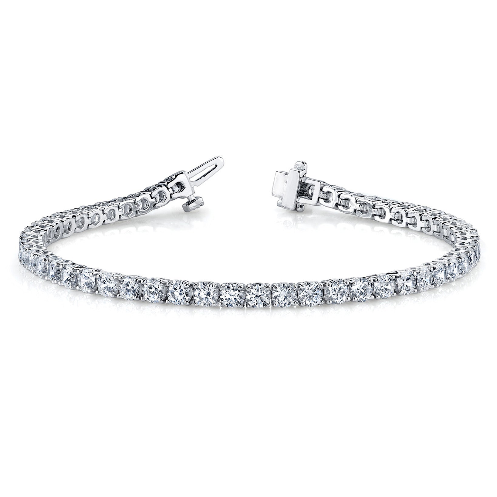 Four Prong Classic Diamond Tennis Bracelet-VIRABYANI