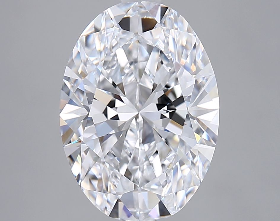 4.06 Carat D-VVS2 Oval Lab Diamond