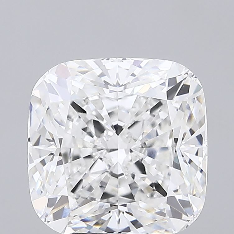 3.85 Carat E-VVS2 Cushion Lab Diamond