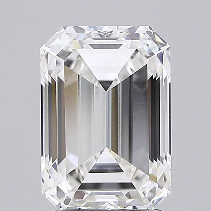 2.32 Carat F-VVS2 Emerald Lab Diamond