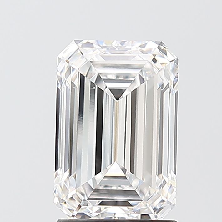 2.03 Carat F VVS1 Emerald Lab Diamond