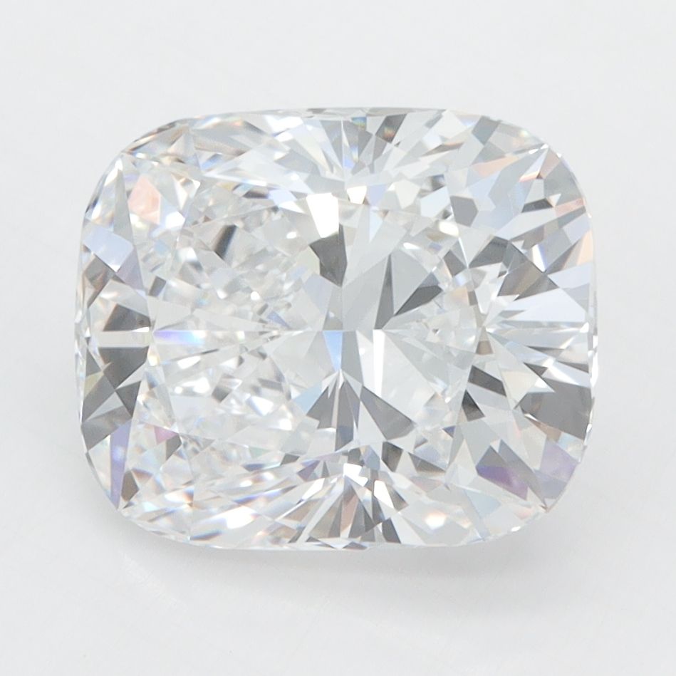 3.87 Carat D-VVS1 Cushion Lab Diamond