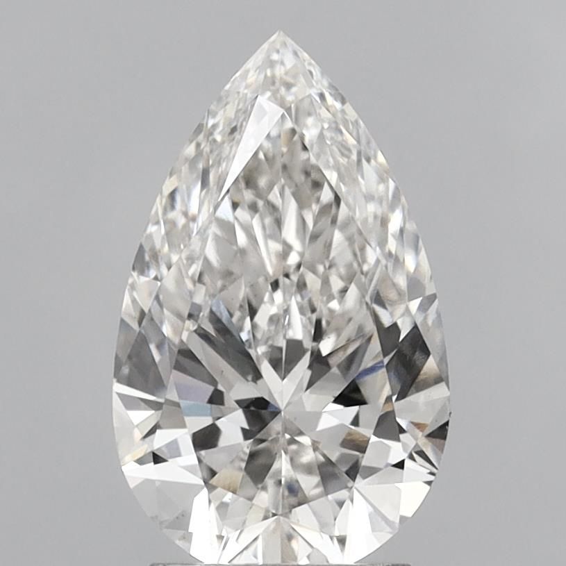 2.68 Carat G-VVS2 Pear Lab Diamond