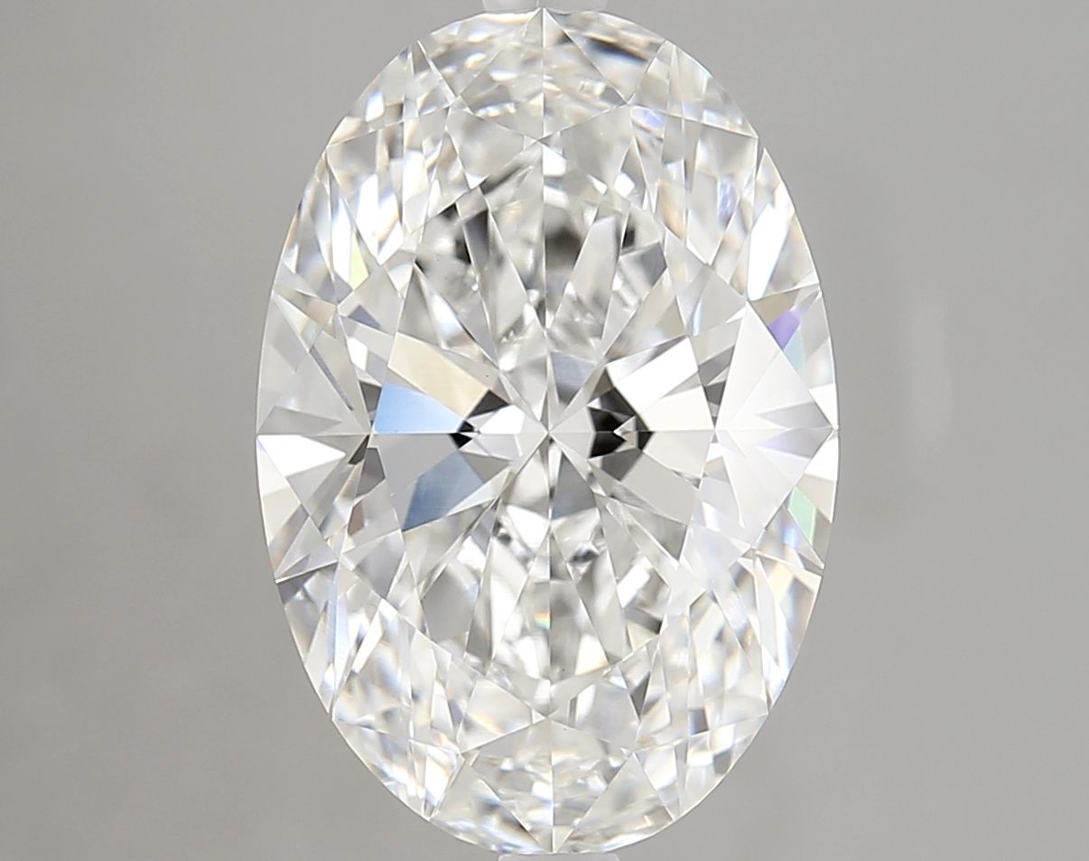 5.08 Carat E-VVS2 Oval Lab Diamond