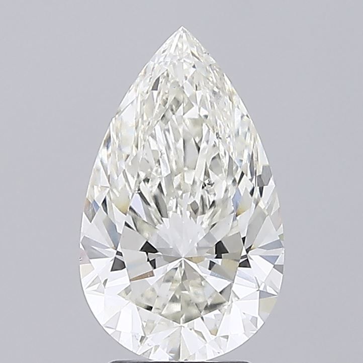 3.50 Carat G-VS1 Pear Lab Diamond