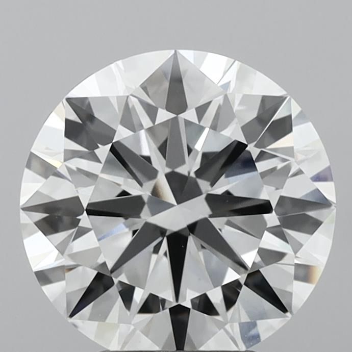 3.71 Carat E-VVS1 Round Lab Diamond