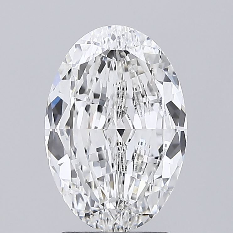 2.03 Carat F-VVS2 Oval Lab Diamond