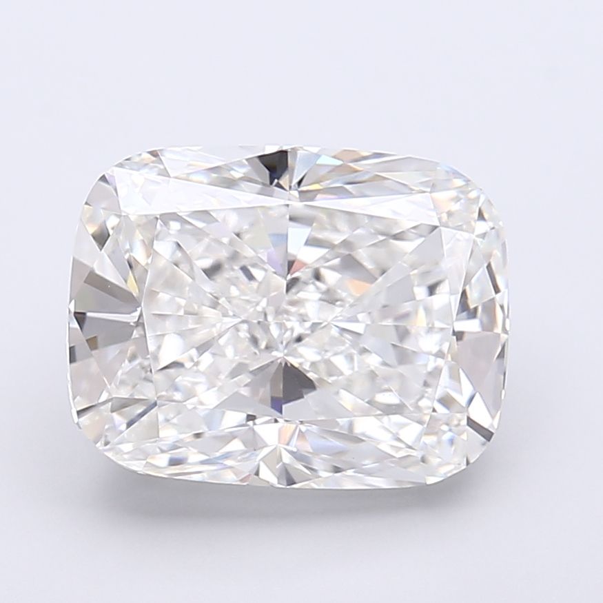 5.43 Carat F-VVS2 Cushion Lab Diamond