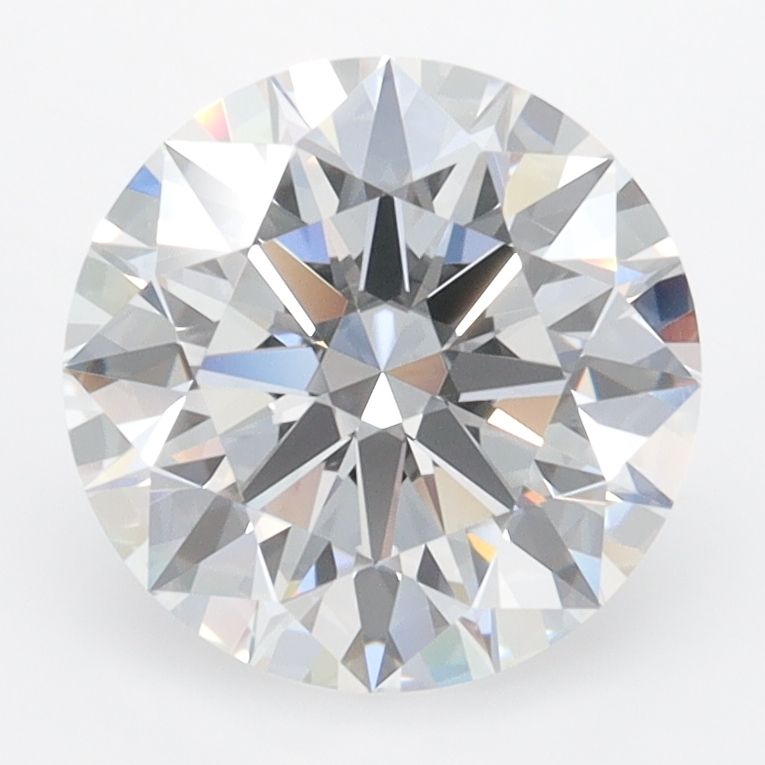 2.58 Carat D-IF Round Lab Diamond