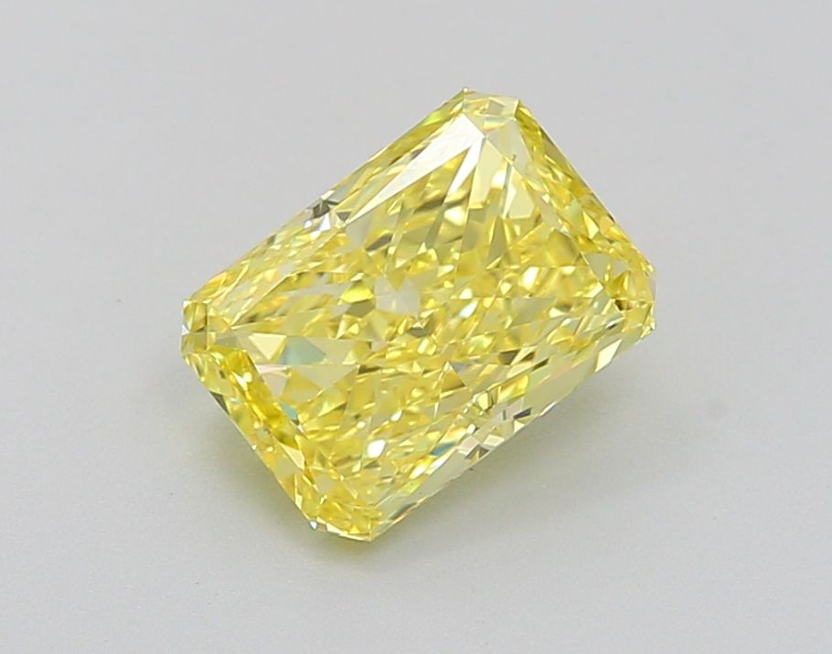 1.77 Carat Radiant Cut Fancy Yellow