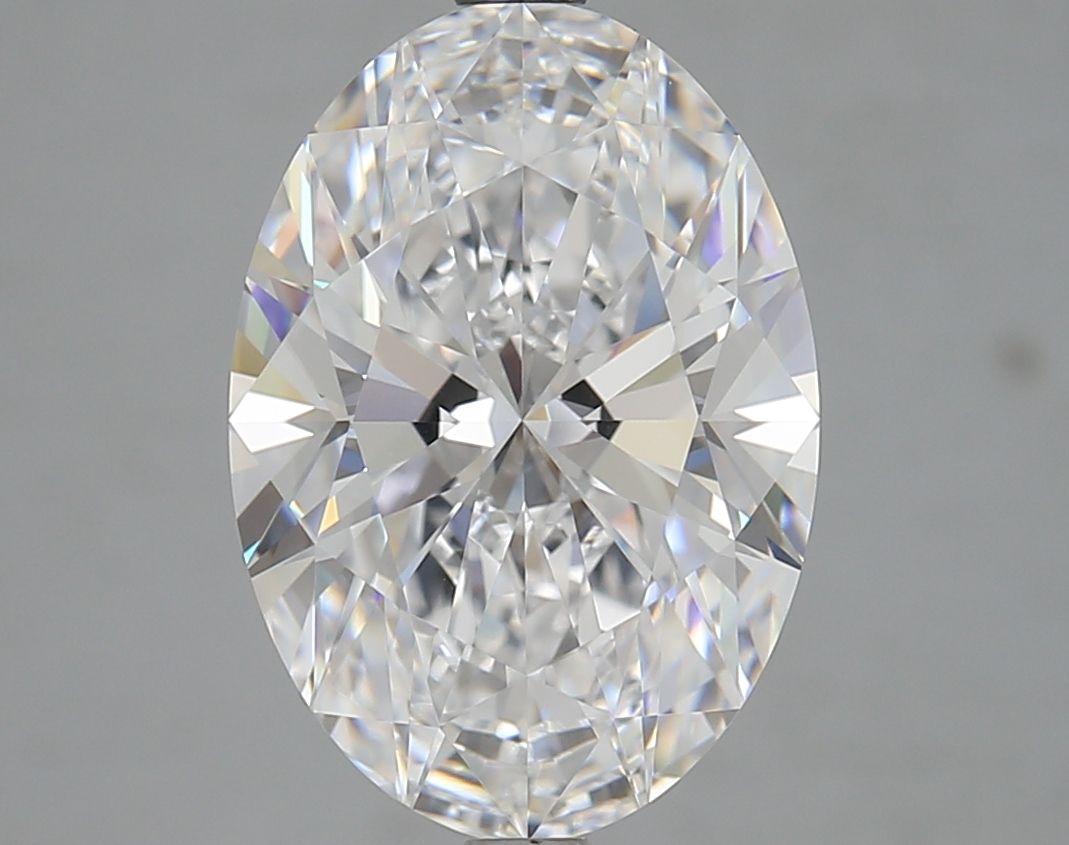 5.02 Carat D-VVS1 Oval Lab Diamond
