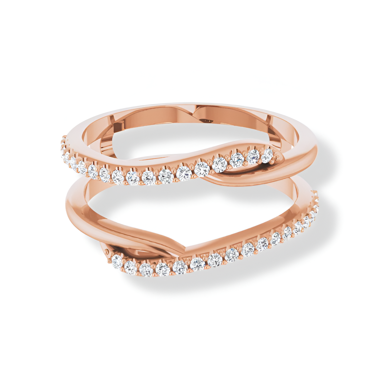 Ocean Hug Diamond Band Guard-VIRABYANI