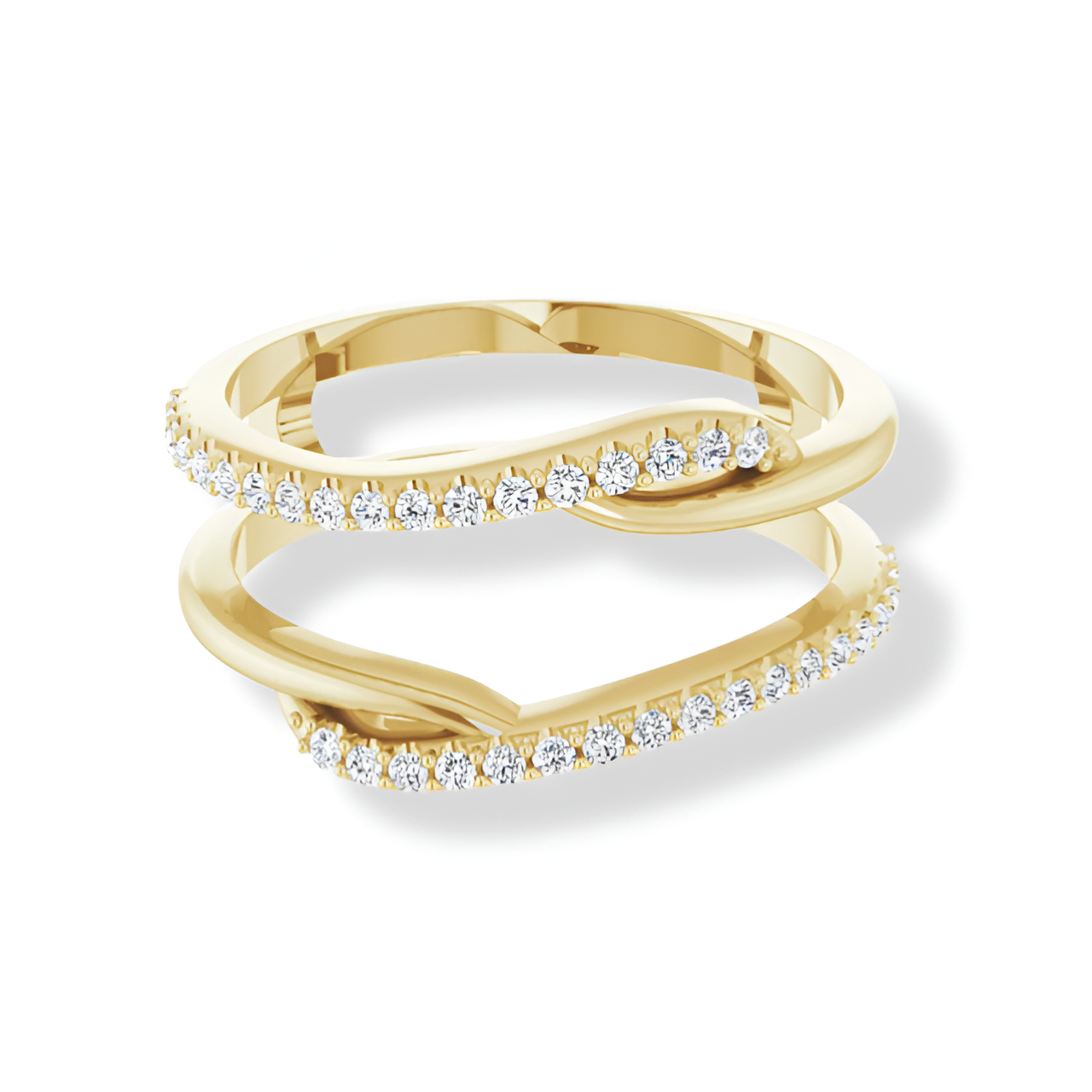Ocean Hug Diamond Band Guard-VIRABYANI