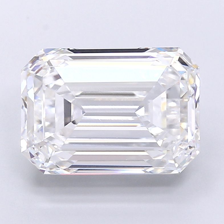 7.78 Carat E-VVS2 Emerald Lab Diamond