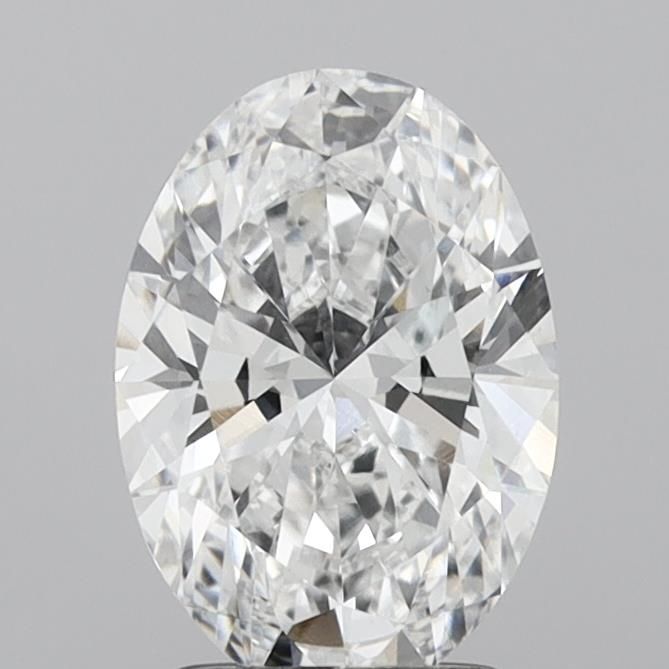 1.88 Carat E-VVS2 Oval Lab Diamond