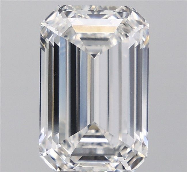 8.31 Carat F-VVS2 Emerald Lab Diamond