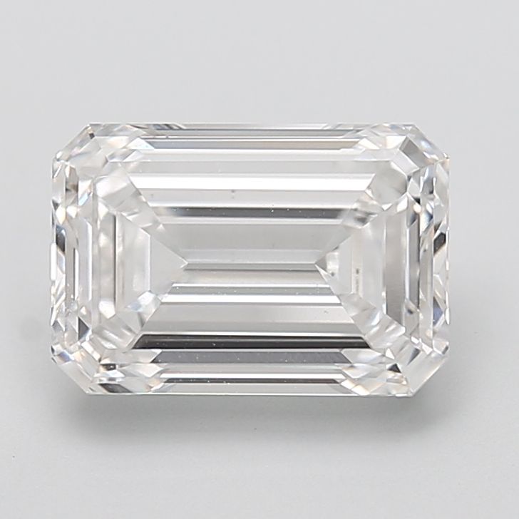 5.06 Carat D-VVS2 Emerald Lab Diamond