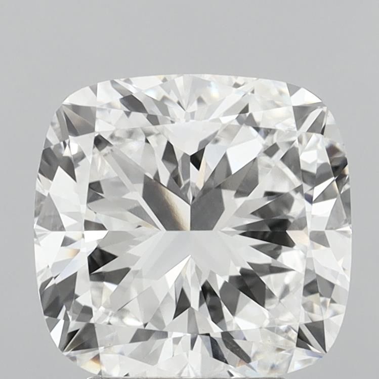 3.72 Carat E-VVS2 Cushion Lab Diamond