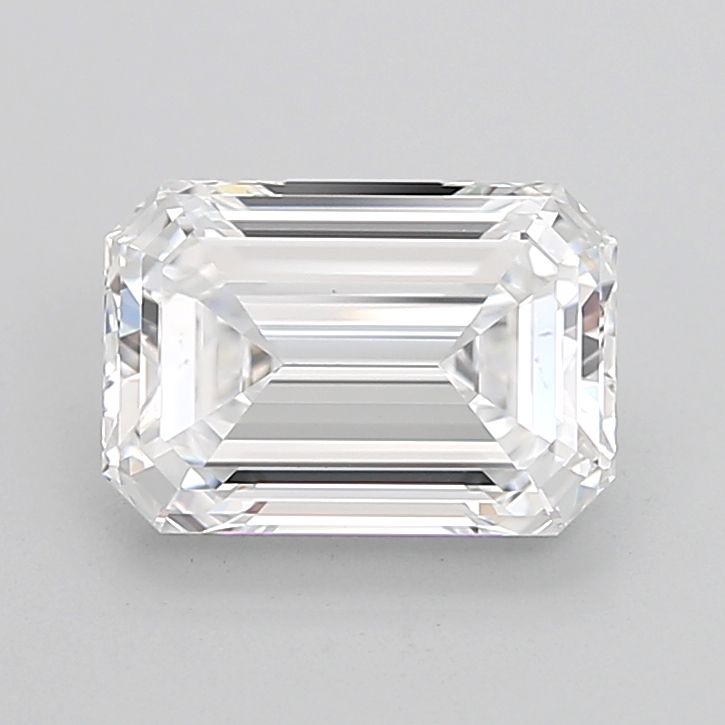 2.81 Carat D-VVS1 Emerald Lab Diamond