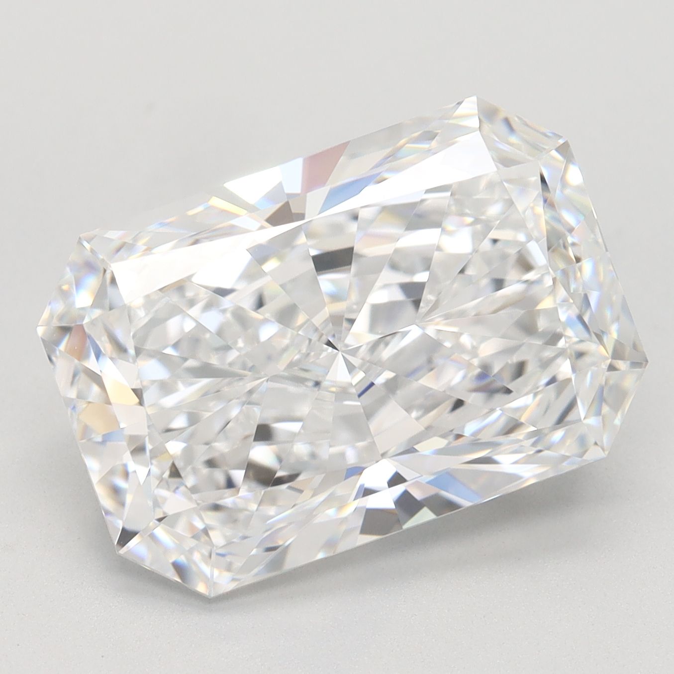 8.06 Carat F-VVS2 Radiant Lab Diamond