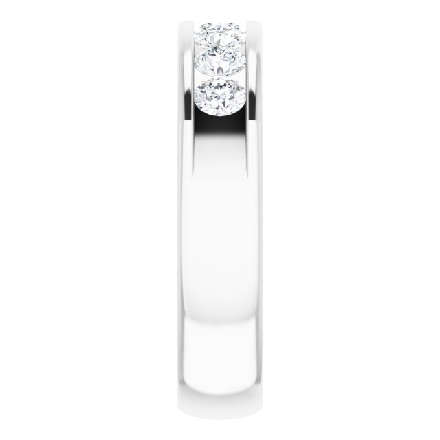 1.20 ctw Round Diamond Men's Ring-VIRABYANI