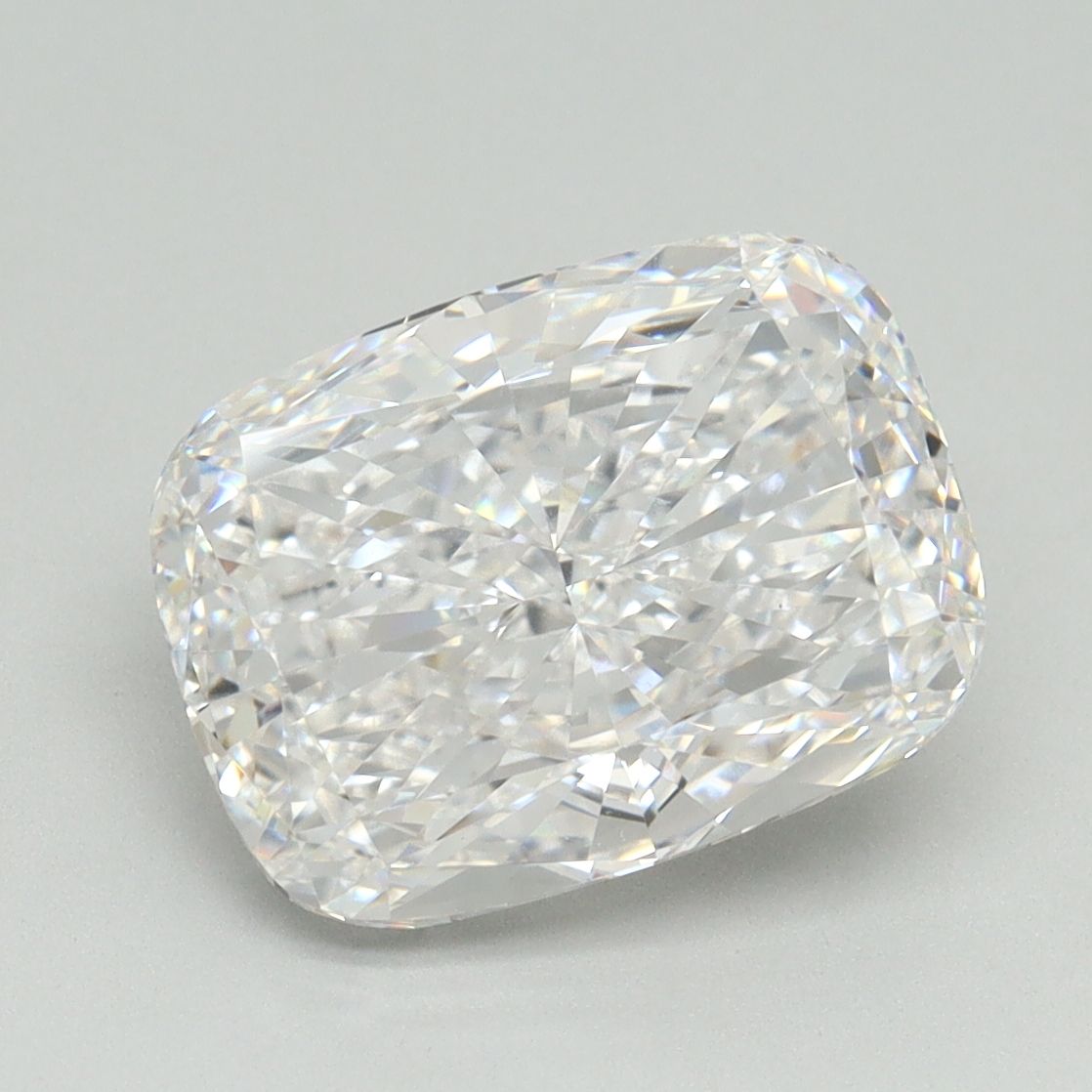 4.04 Carat D-VVS2 Cushion Lab Diamond