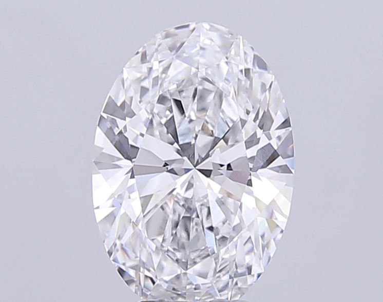 5.11 Carat E-VVS2 Oval Lab Diamond