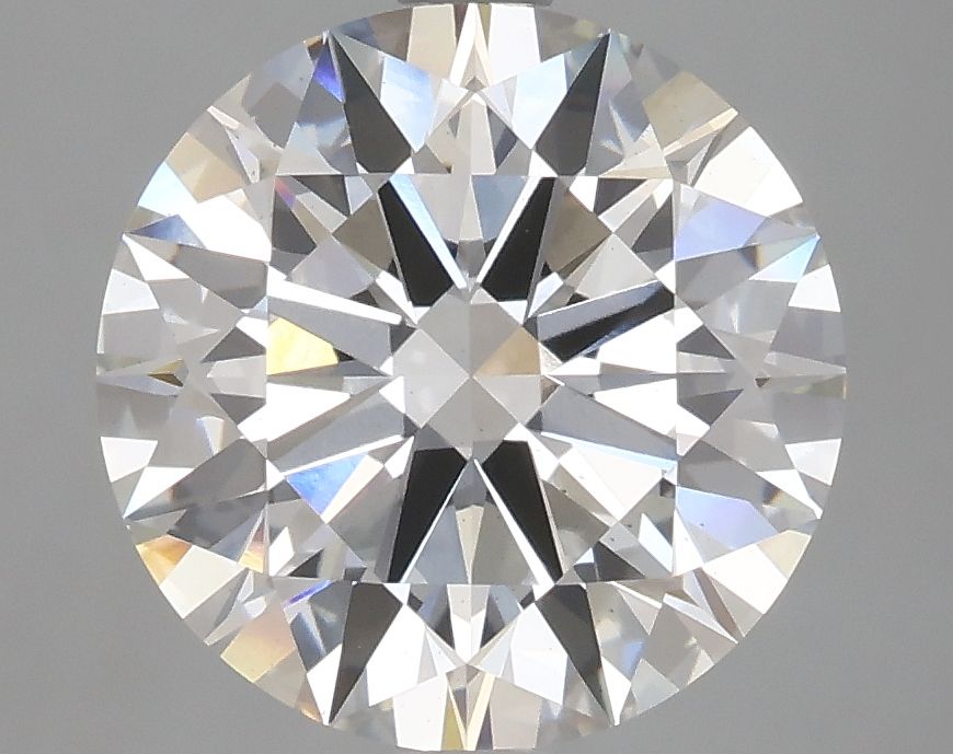 3.78 Carat G-VS2 Round Lab Diamond