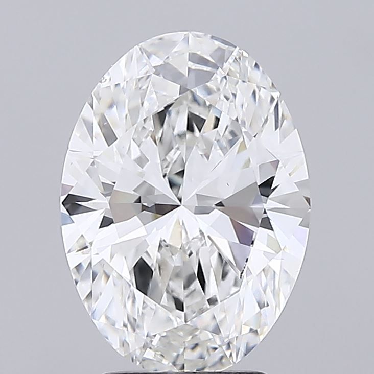 3.08 Carat E-VS2 Oval Lab Diamond