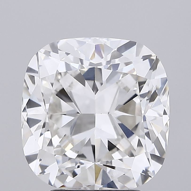 3.57 Carat F-VVS2 Cushion Lab Diamond