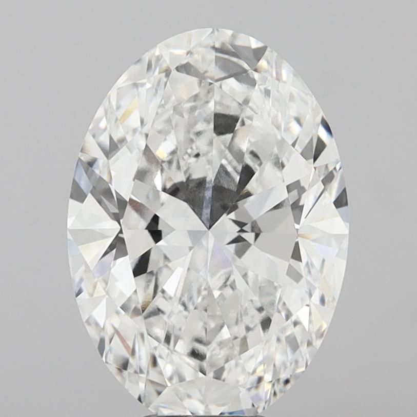 8.00 Carat E-VVS2 Oval Lab Diamond