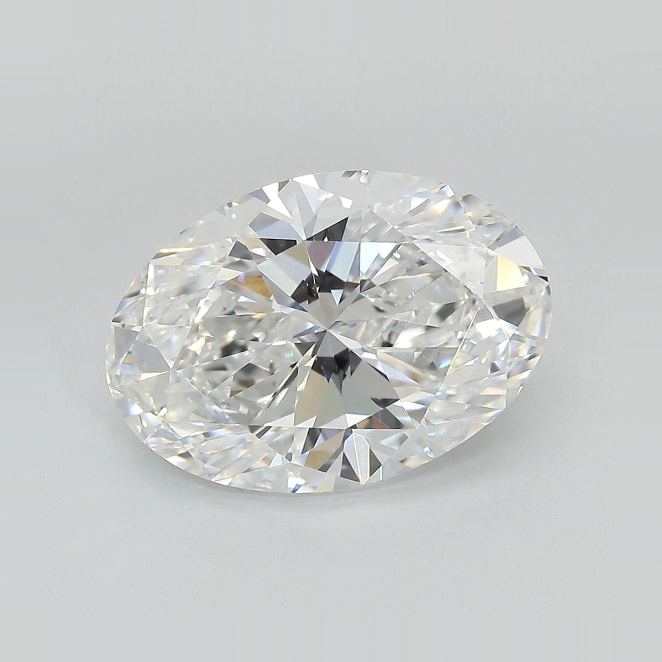 6.05 Carat E-VVS2 Oval Lab Diamond