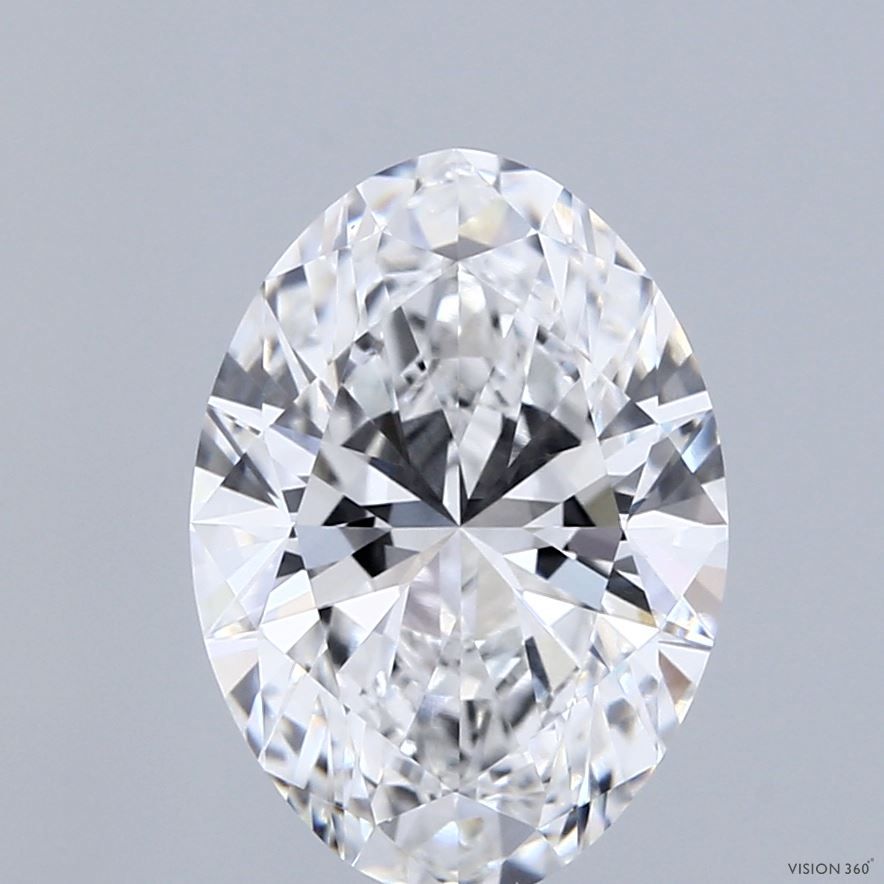 3.00 Carat D-VS1 Oval Lab Diamond